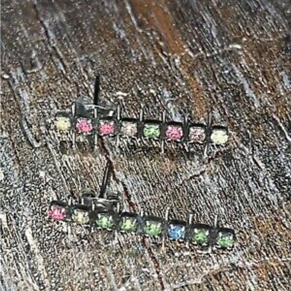 Dannijo Imani Petite Gemstone Earrings - Picture 5 of 7